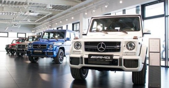 Mercedes - salon we Wrocławiu