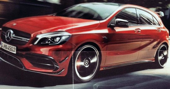 Mercedes A45 AMG po liftingu