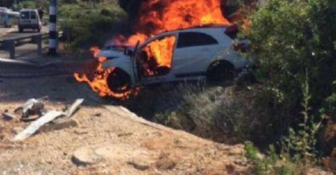 Mercedes A45 AMG Edition 1 - wypadek