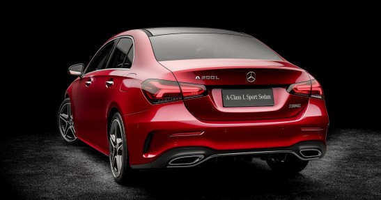 Mercedes A L Sedan