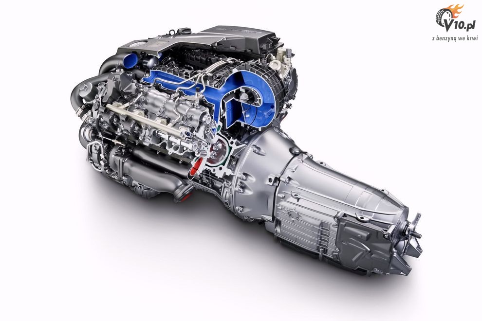 Mercedes - nowy silnik AMG 5.5 V8 Bi-Turbo