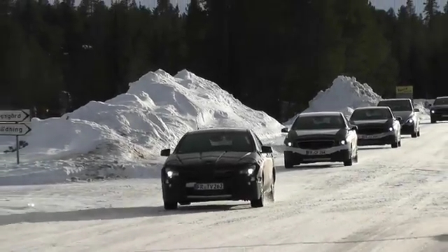 Mercedes CLA - zdjcia szpiegowskie