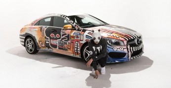 Mercedes CLA Art Car - sztuka na kołach
