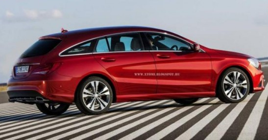 Mercedes CLA Shooting Brake - wizualizacja