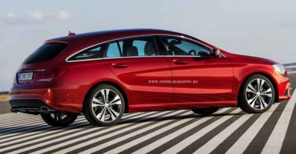 Mercedes CLA Shooting Brake - wizualizacja
