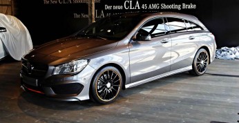 Mercedes CLA Shooting Brake na żywo