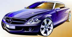 Mercedes CLC 2008 - szkic