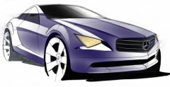 Mercedes CLC 2008 - szkic