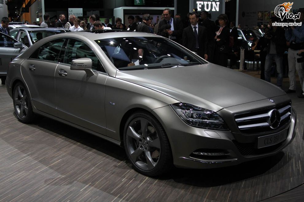 Nowy Mercedes CLS 2011 - Paris Motor Show 2010