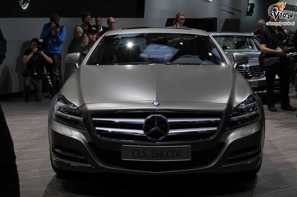 Nowy Mercedes CLS 2011 - Paris Motor Show 2010