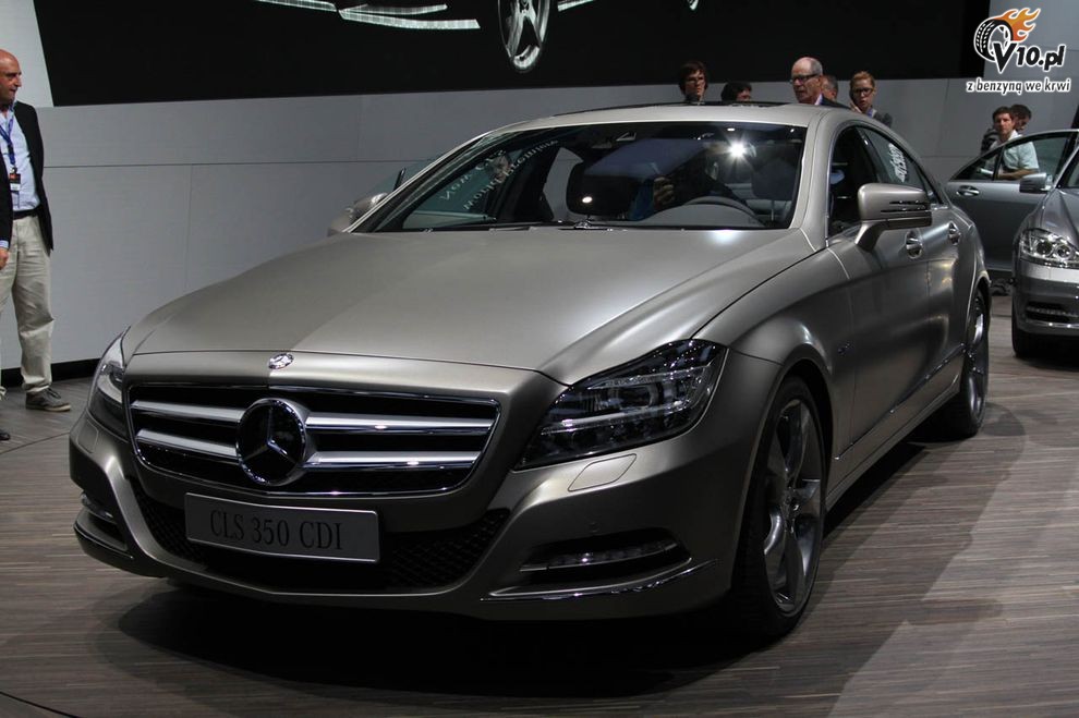 Nowy Mercedes CLS 2011 - Paris Motor Show 2010