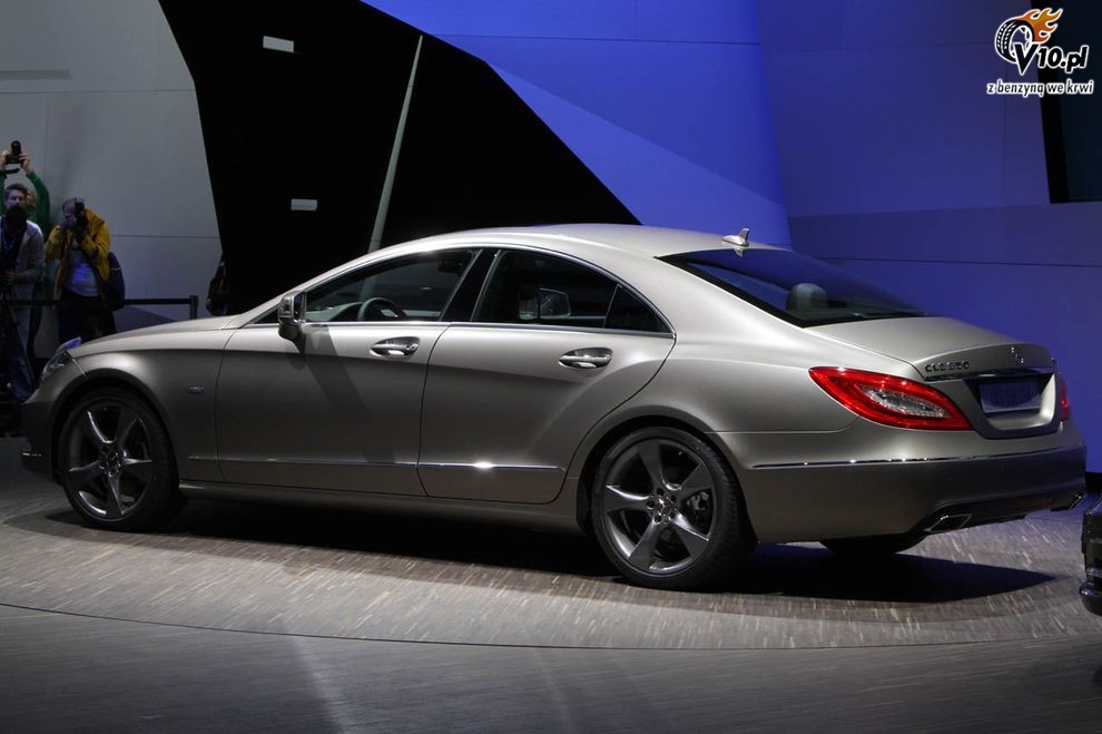 Nowy Mercedes CLS 2011 - Paris Motor Show 2010