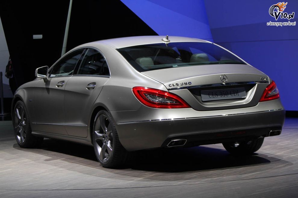 Nowy Mercedes CLS 2011 - Paris Motor Show 2010
