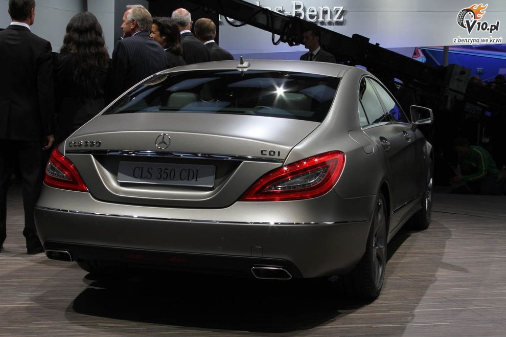 Nowy Mercedes CLS 2011 - Paris Motor Show 2010