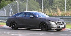 Nowy Mercedes CLS 63 AMG 2012 - zdjcie szpiegowskie
