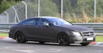 Nowy Mercedes CLS 63 AMG 2012 - zdjcie szpiegowskie