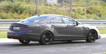 Nowy Mercedes CLS 63 AMG 2012 - zdjcie szpiegowskie