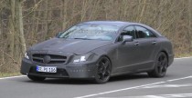 Nowy Mercedes CLS 63 AMG 2012 - zdjcie szpiegowskie