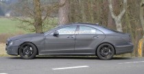Nowy Mercedes CLS 63 AMG 2012 - zdjcie szpiegowskie