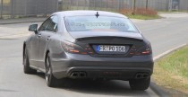 Nowy Mercedes CLS 63 AMG 2012 - zdjcie szpiegowskie