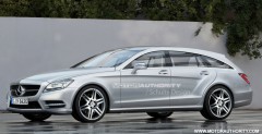 Nowy Mercedes CLS Shooting Break 2012 - wizualizacja