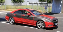 Nowy Mercedes CLS 2010 - zdjcie szpiegowskie