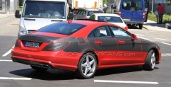 Nowy Mercedes CLS 2010 - zdjcie szpiegowskie