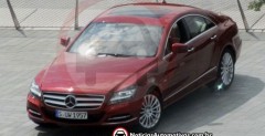 Nowy Mercedes CLS 2010 - zdjcie szpiegowskie