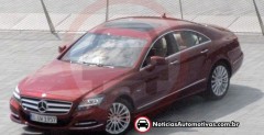 Nowy Mercedes CLS 2010 - zdjcie szpiegowskie