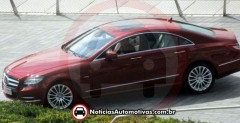 Nowy Mercedes CLS 2010 - zdjcie szpiegowskie