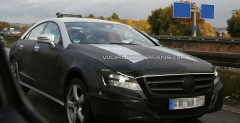 Nowy Mercedes CLS - zdjcie szpiegowskie