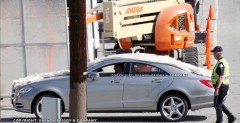 Nowy Mercedes CLS 2010 - zdjcie szpiegowskie