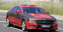 Nowy Mercedes CLS 2010 - zdjcie szpiegowskie