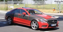 Nowy Mercedes CLS 2010 - zdjcie szpiegowskie