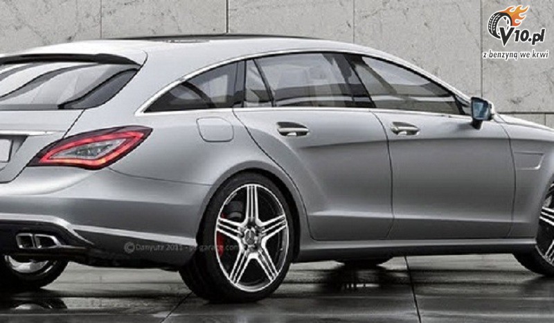 Mercedes CLS Shooting Break - wizualizacja
