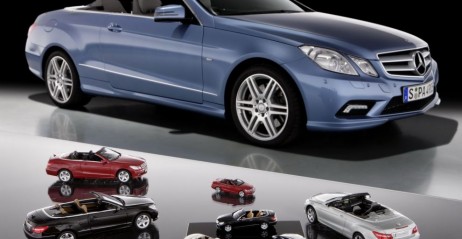Nowy Mercedes klasy E Cabrio jako miniatury