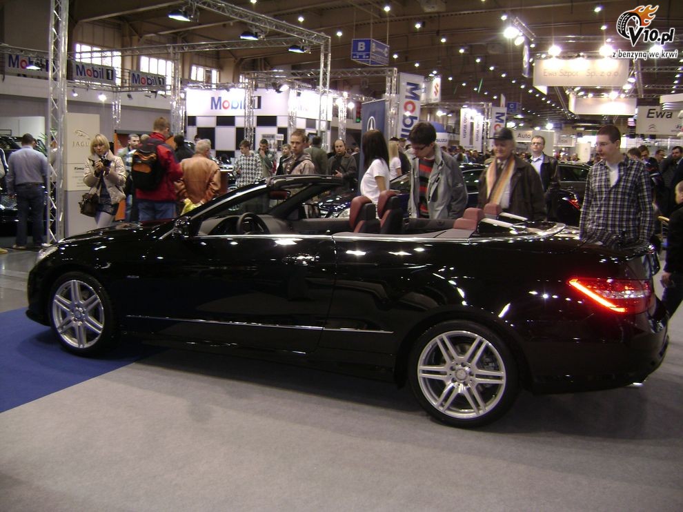 Nowy Mercedes klasy E Cabrio - Pozna Motor Show 2010