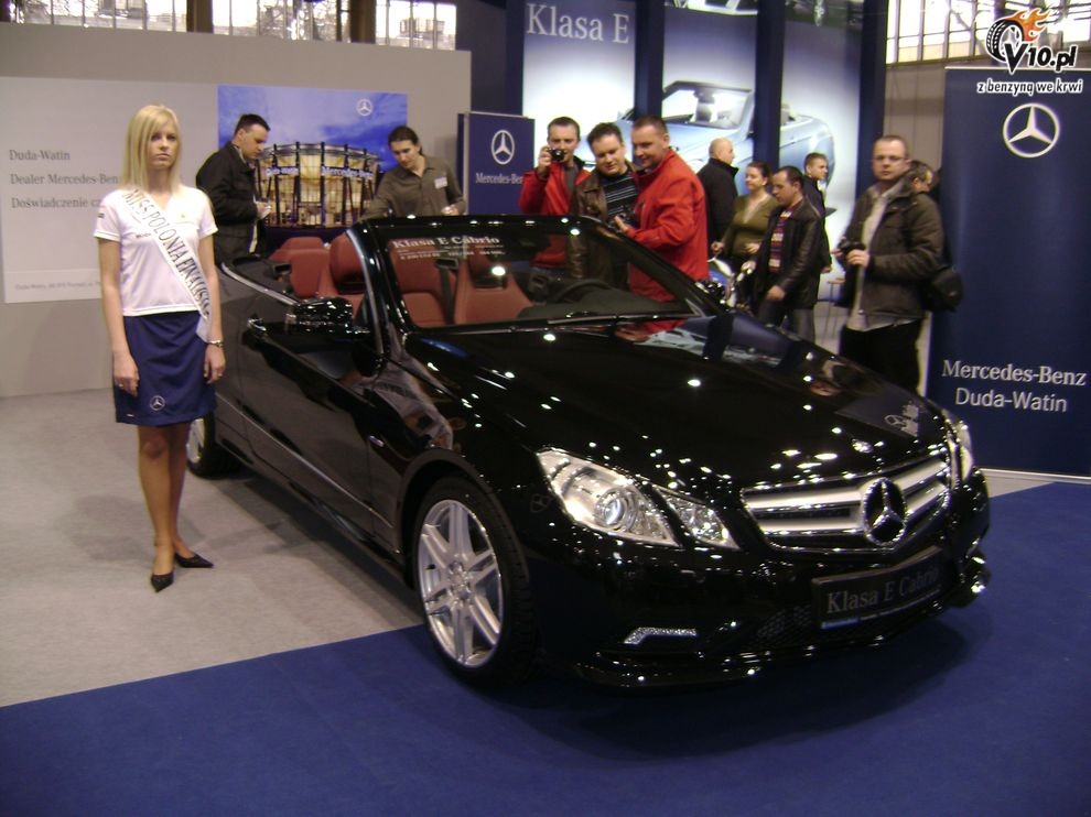 Nowy Mercedes klasy E Cabrio - Pozna Motor Show 2010