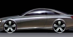 Nowy Mercedes E Coupe - szkic
