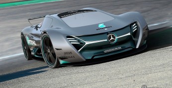 Mercedes ELK - wirtualny supersamochód od niezależnego designera