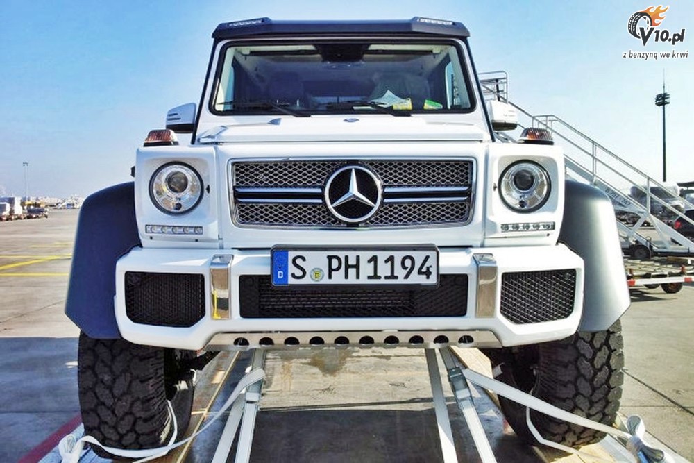 6x6 Mercedes-Benz G63 AMG V8 Biturbo - wersja cywilna