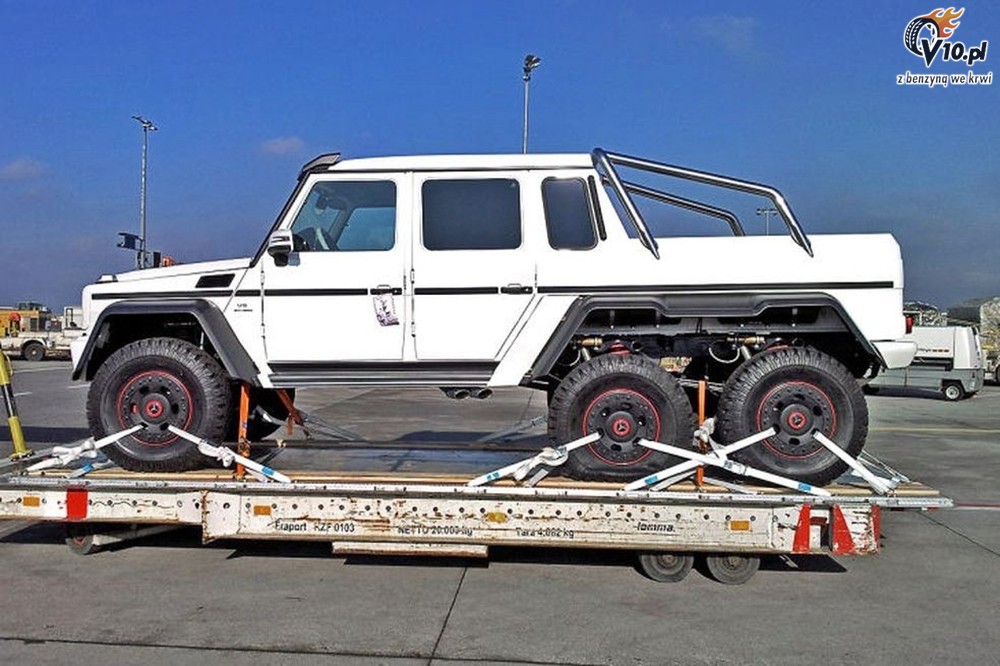6x6 Mercedes-Benz G63 AMG V8 Biturbo - wersja cywilna