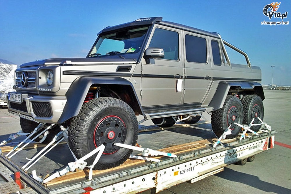 6x6 Mercedes-Benz G63 AMG V8 Biturbo - wersja cywilna