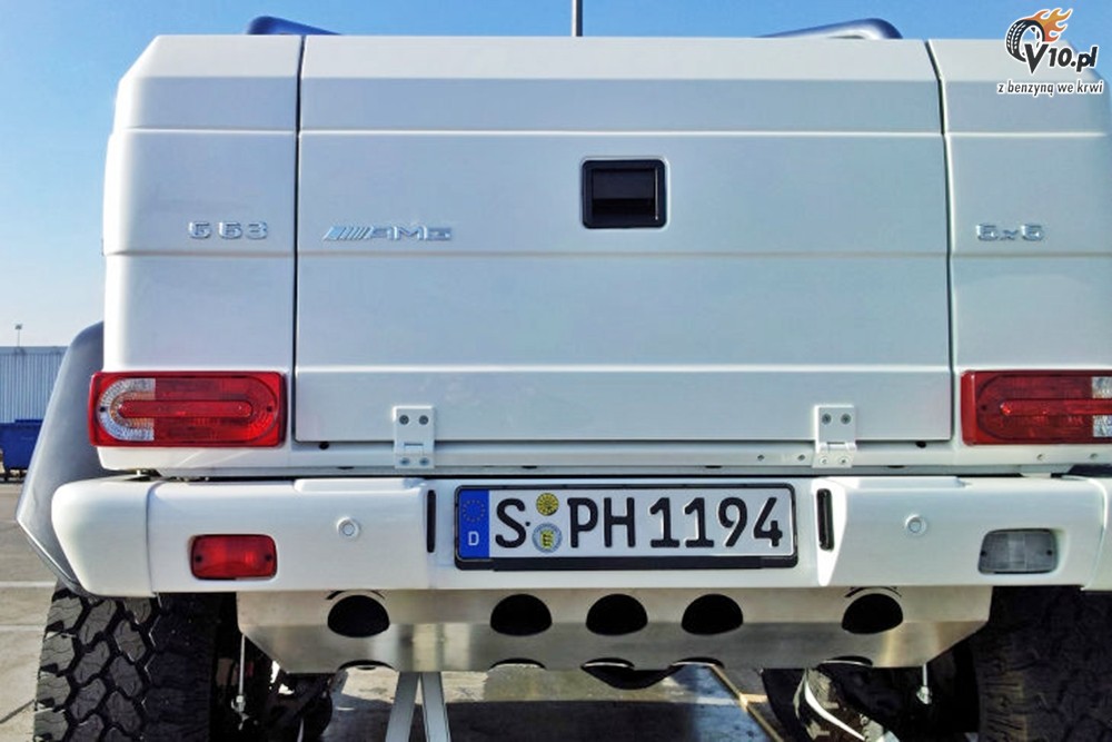 6x6 Mercedes-Benz G63 AMG V8 Biturbo - wersja cywilna