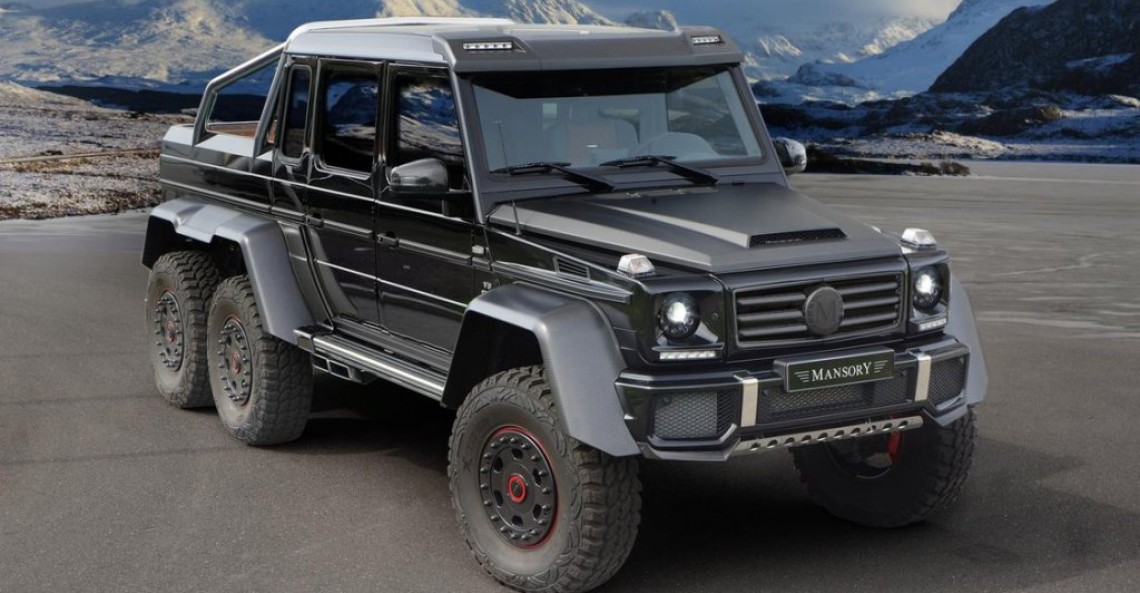 Mercedes G63 AMG 6x6 Mansory