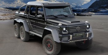 Mercedes G63 AMG 6x6 Mansory - jeszcze więcej