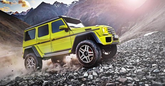 Mercedes G500 4x4²