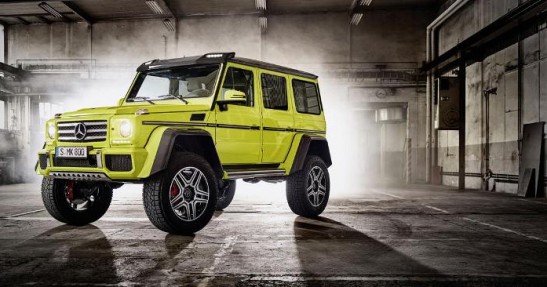 Mercedes G500 4x4²