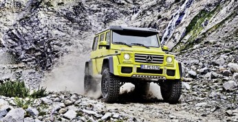 Mercedes G 500 4x4² oficjalnie