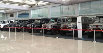 15 egzemplarzy Mercedesa G63 AMG 6x6 Brabus w jednym miejscu